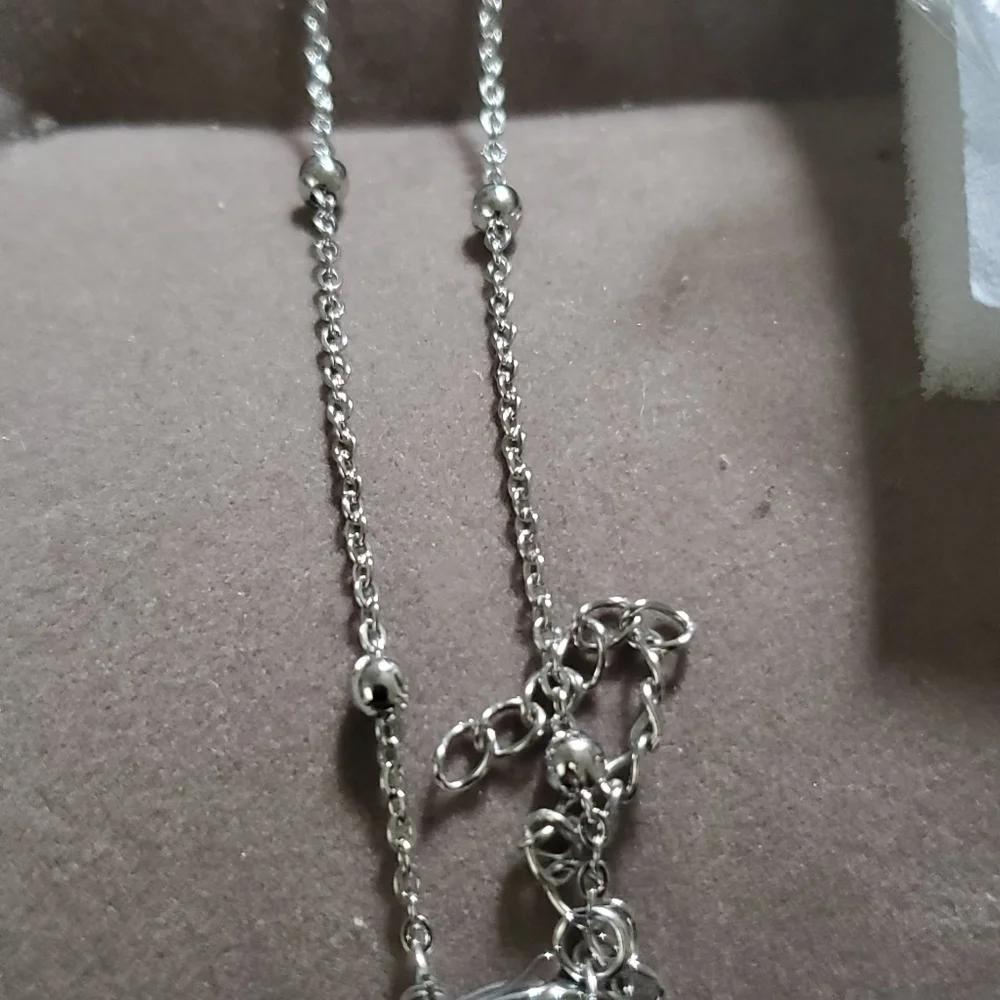 African Tigers Eye Leopard Head Pendant Necklace